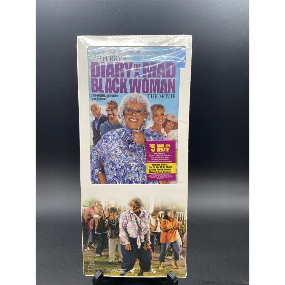 DIARY OF A MAD BLACK WOMAN (2005) Widescreen DVD Elise Harris Perry - Tall Box